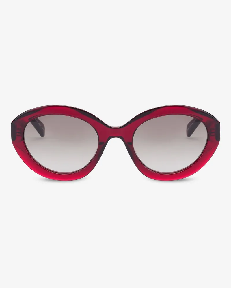 Moschino Acetat-Sonnenbrille - Rot Rot