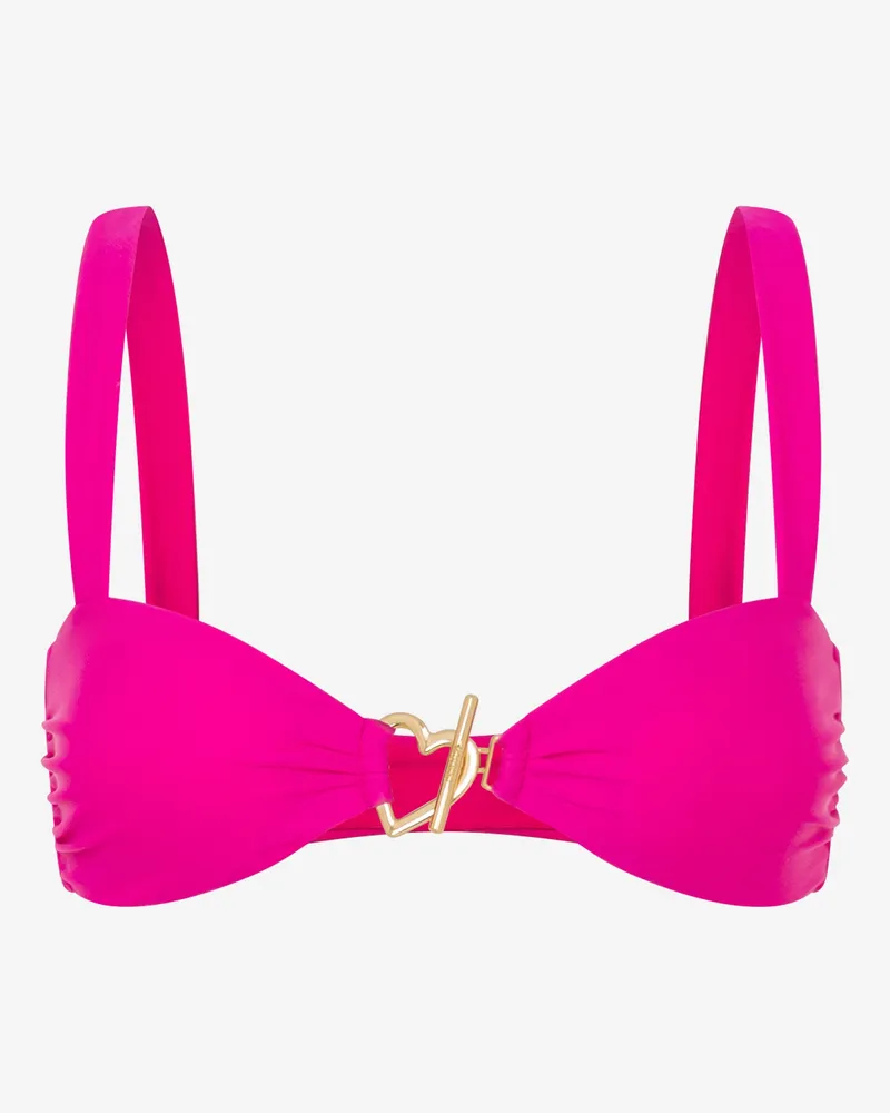 Moschino Bikini-Oberteil aus Lycra - Pink Pink