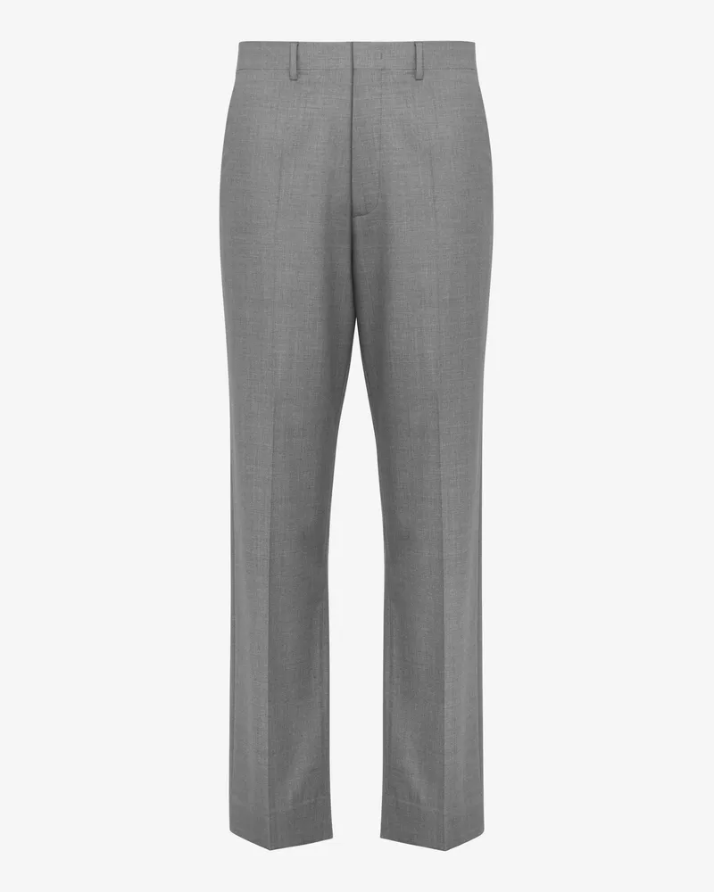 Moschino Leinenhose aus Wolle - Grau Grau