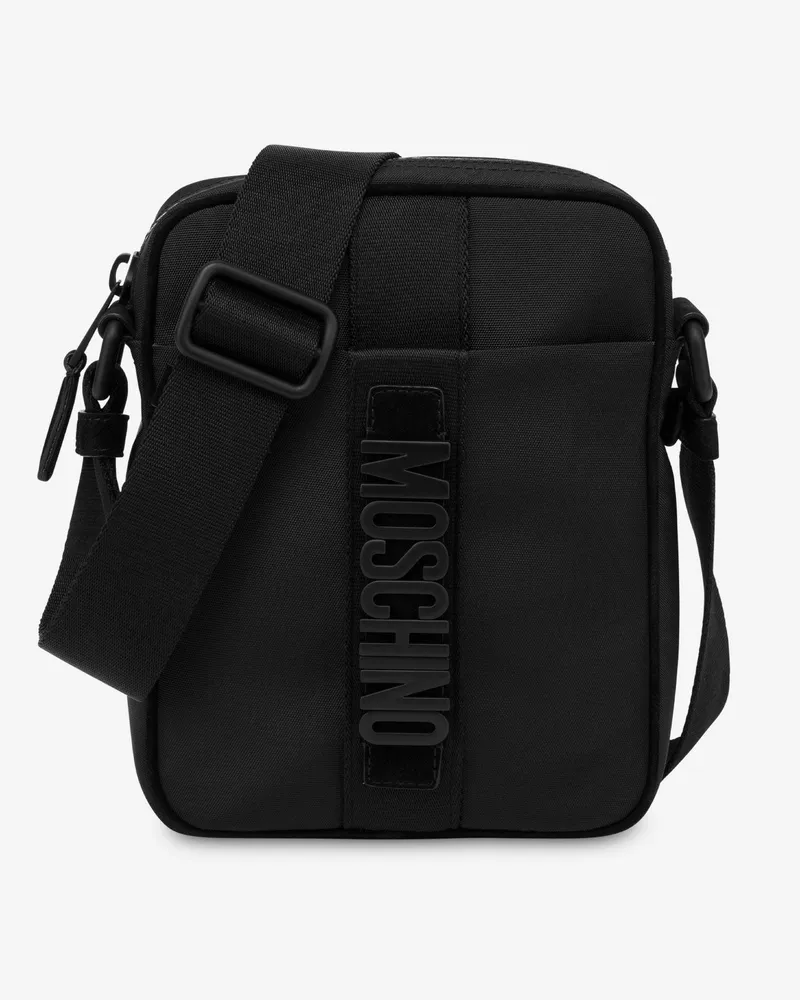 Moschino Umhängetasche aus Cordura-Nylon - Schwarz Schwarz