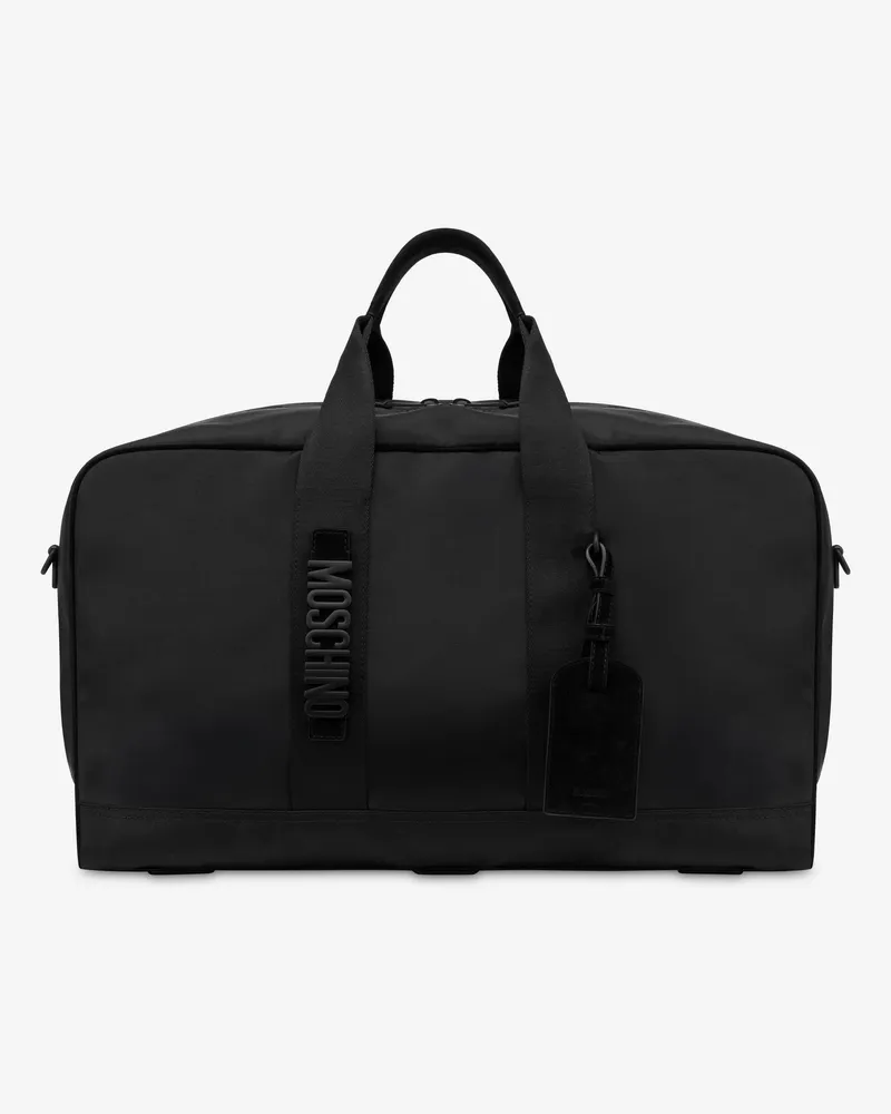 Moschino Seesack aus Cordura-Nylon - Schwarz Schwarz