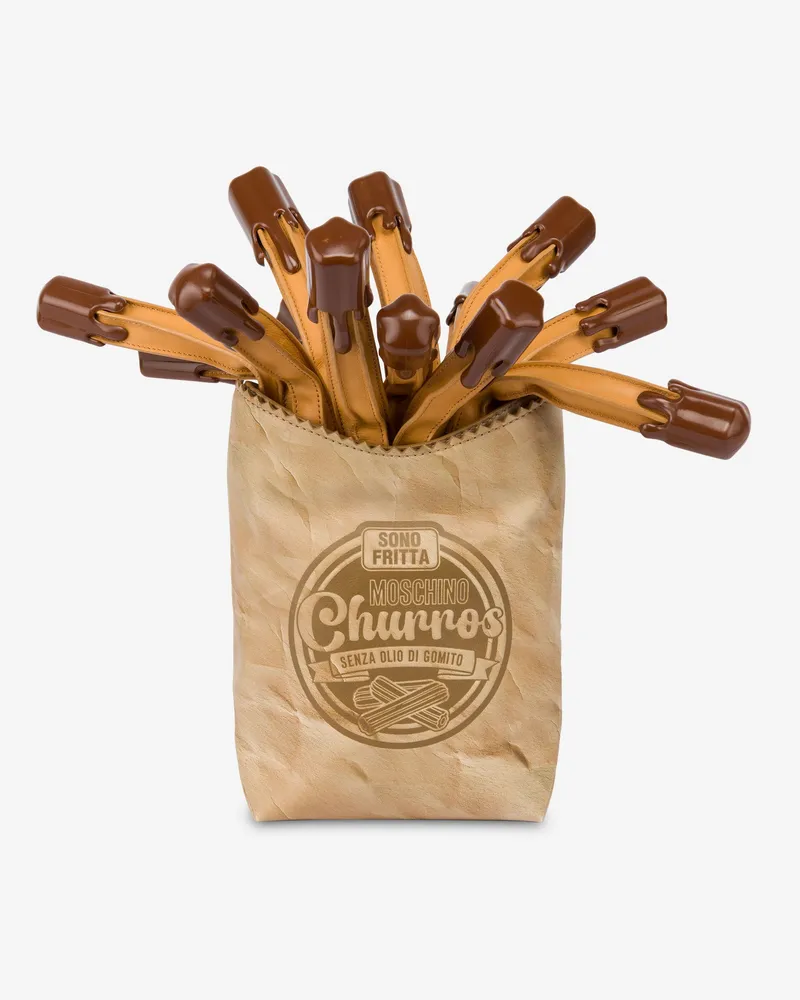 Moschino Churros-Tasche - Braun Braun