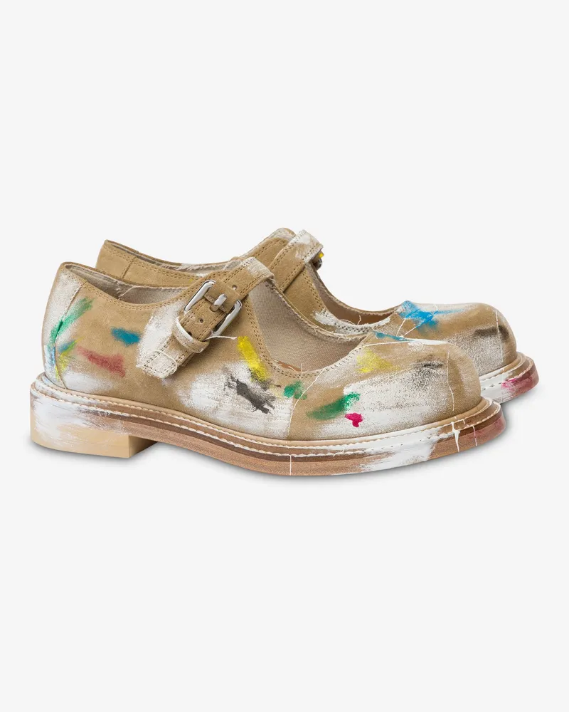 Moschino Olivia Wildleder-Mary-Jane - ;Bunt Bunt