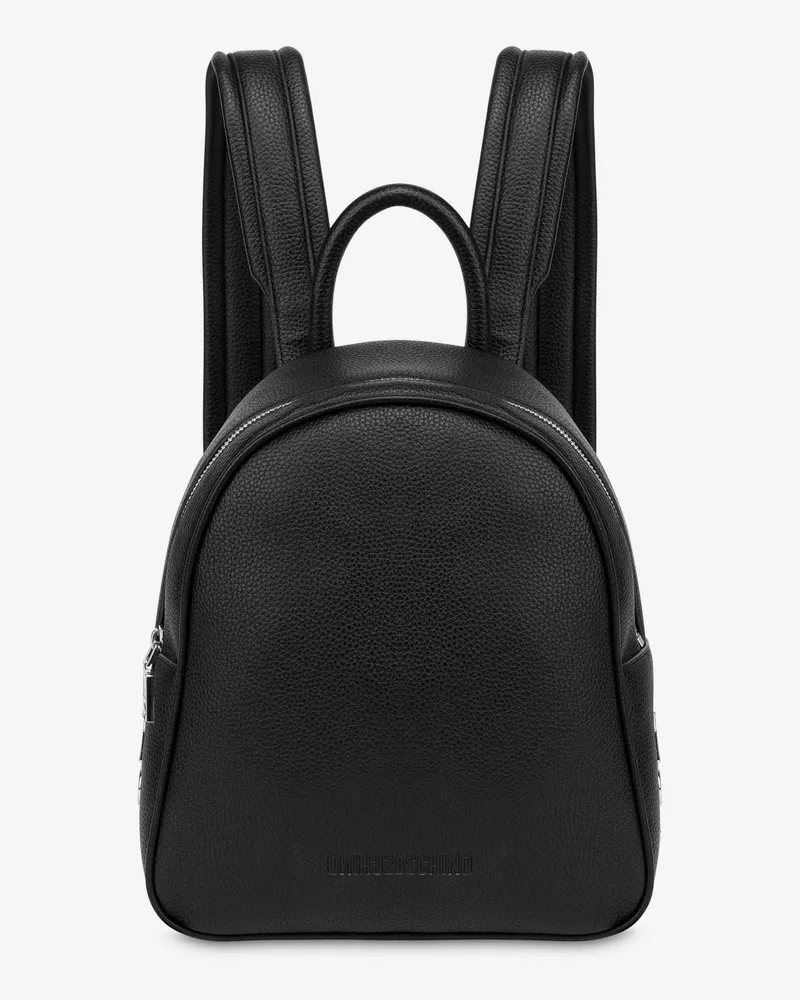 Moschino Rucksack Giant - Schwarz Schwarz