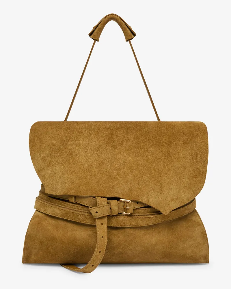 Moschino Mittlere Handtasche Moschino Tie Me - Leder Leder