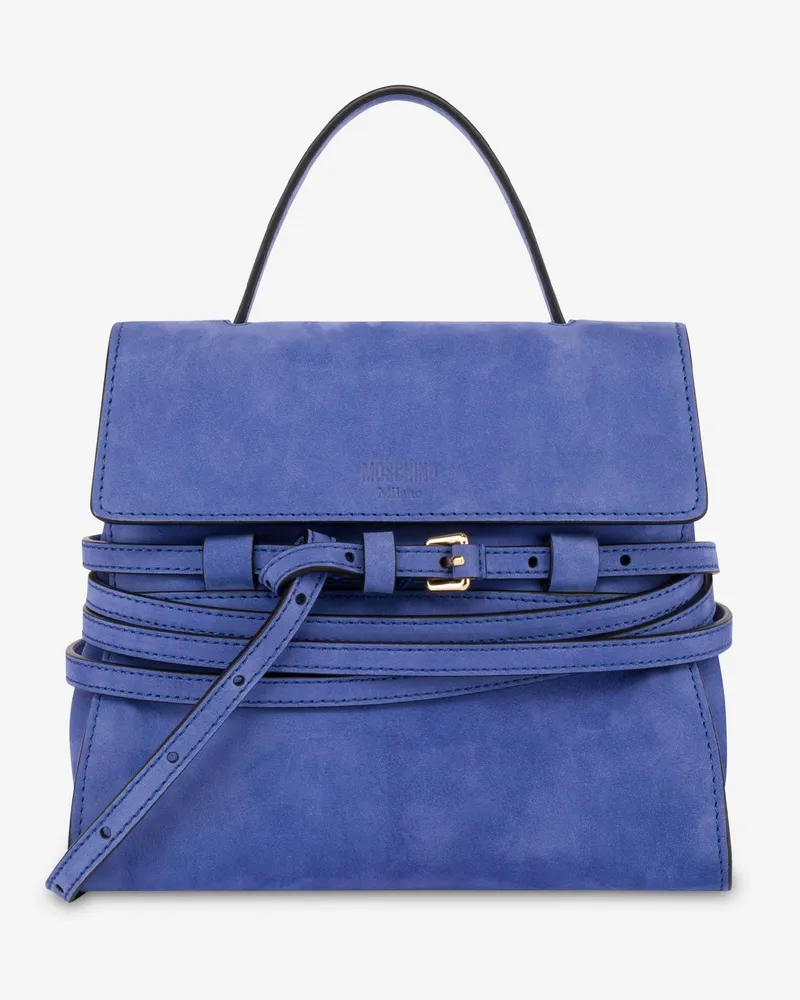 Moschino Moschino Tie Me kleine Handtasche - Blau Blau