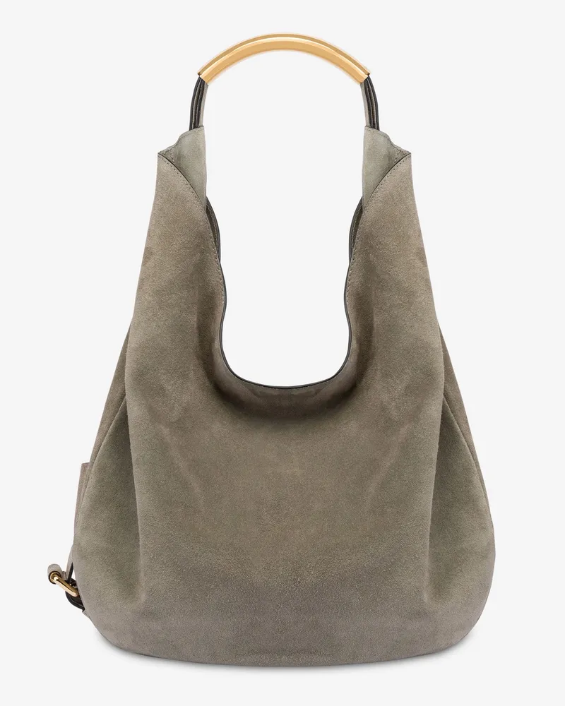 Moschino Mittlere Umhängetasche Moschino Handle Me - Grün Grün