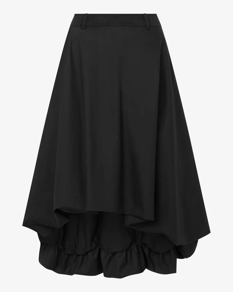 Moschino Baumwoll-Popeline-Rock - Schwarz Schwarz