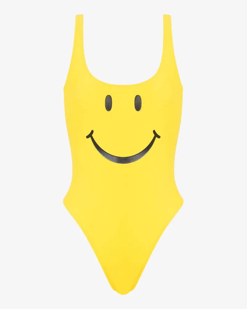 Moschino Badeanzug Smiley® - Gelb Gelb