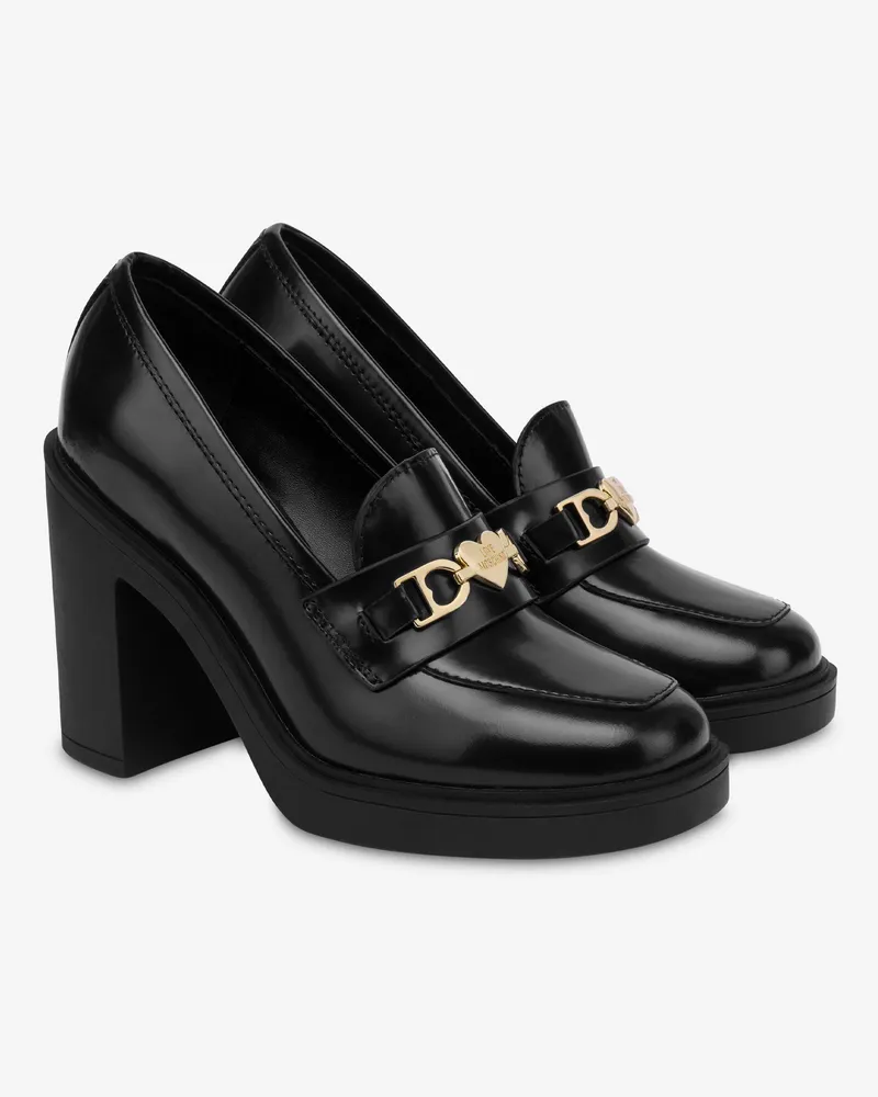 Moschino Pumps aus Kalbsleder - Schwarz Schwarz