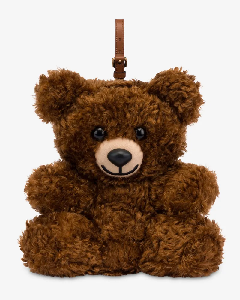 Moschino Moschino Teddybär Tasche - Braun Braun
