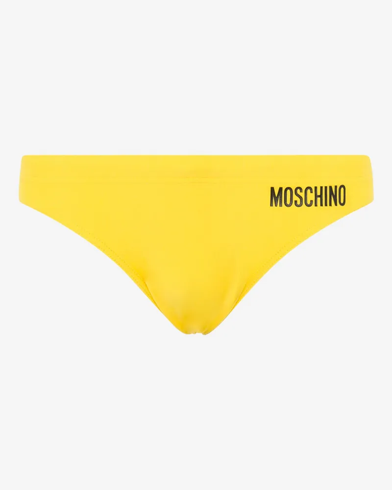 Moschino Bade-Slip Smiley® - Gelb Gelb