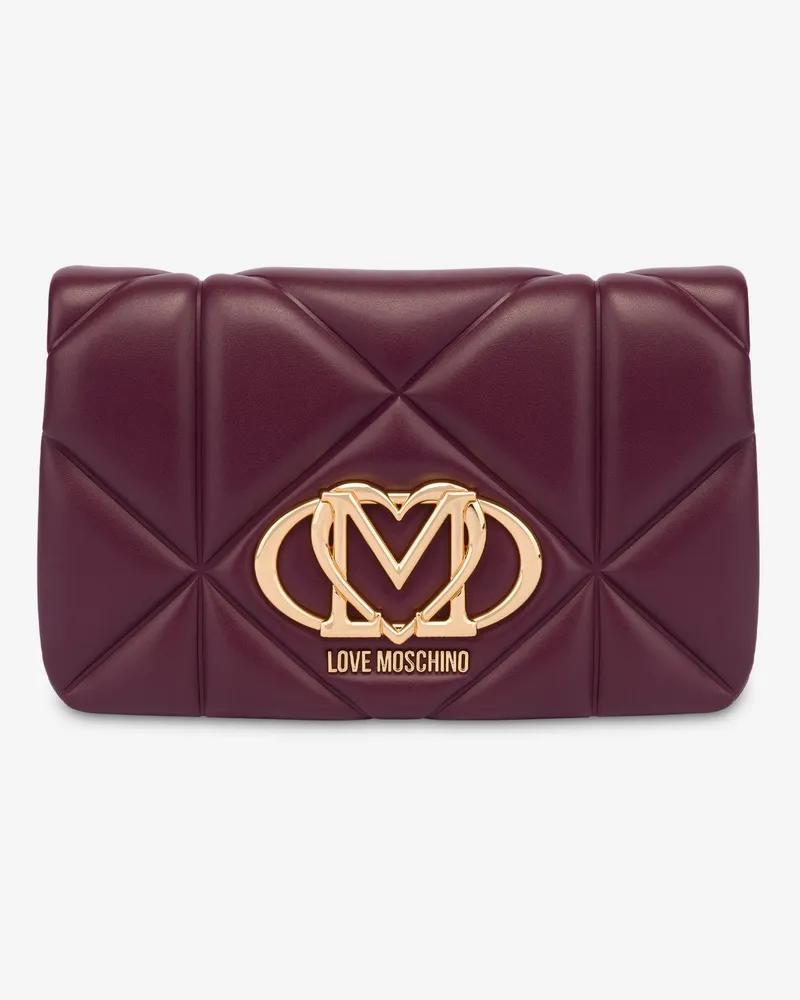 Moschino Smart Daily Bag, gesteppt - Violett Violett