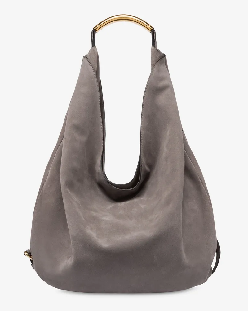 Moschino Moschino Handle Me Tasche Large - Grau Grau