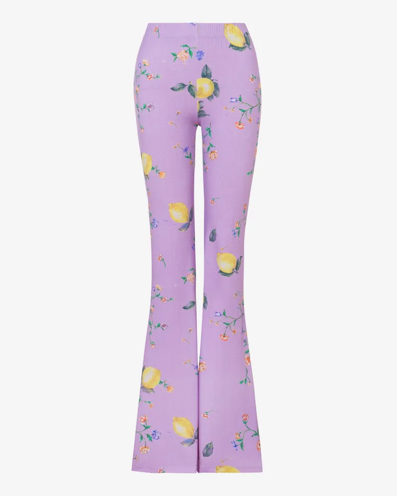 Moschino Leggings aus bedrucktem Funktionsjersey - Violett Violett