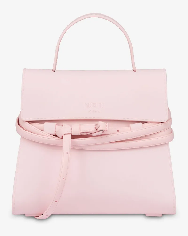 Moschino Kleine Handtasche Moschino Tie Me - Pink Pink