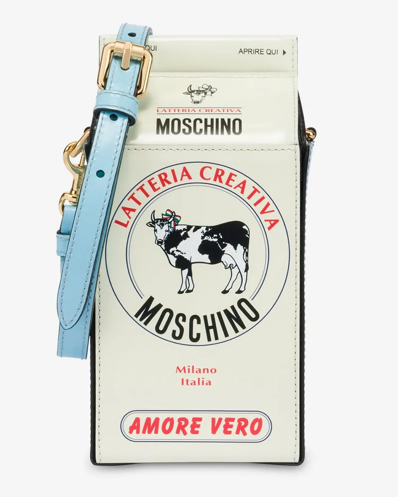 Moschino Milchkartontüte - Weiß Weiß