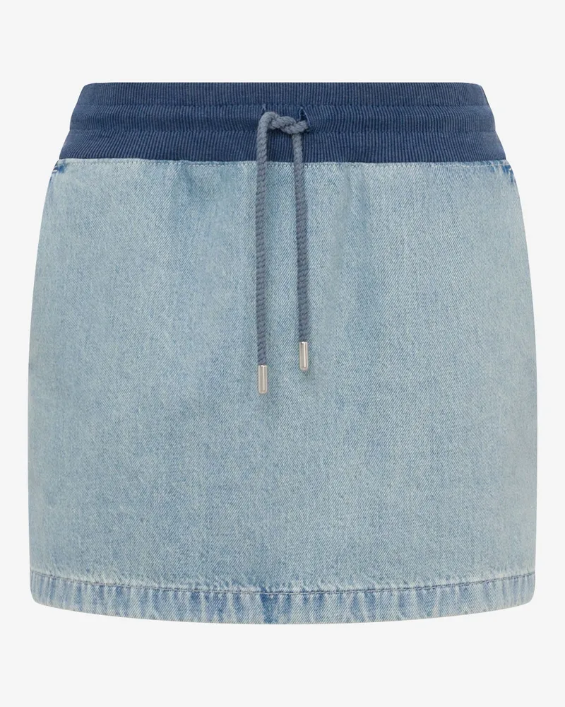 Moschino Minirock aus Baumwoll-Denim - Blau Blau