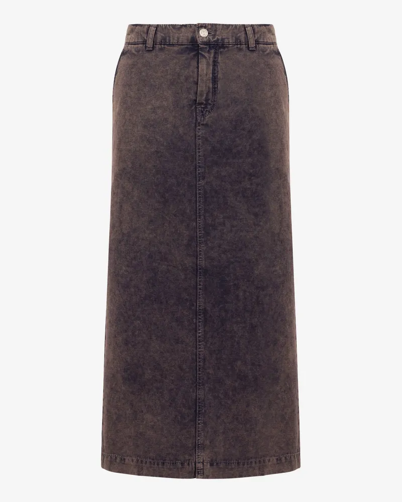 Moschino Rock aus gefärbtem Baumwoll-Canvas - Grau Grau