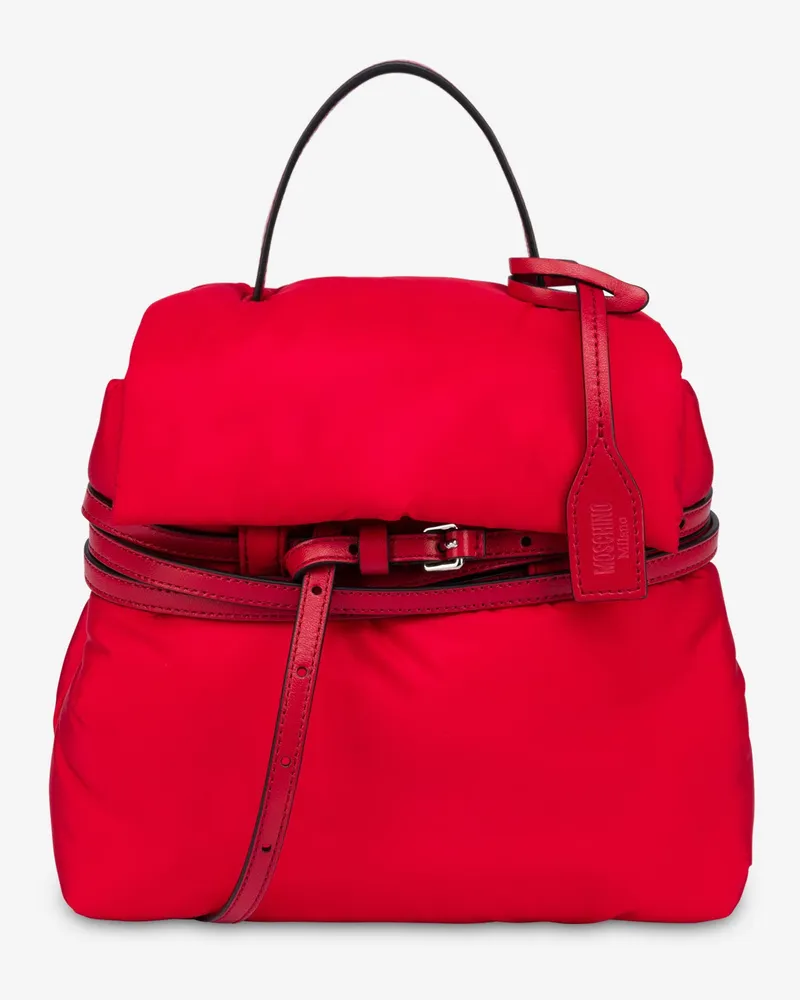 Moschino Moschino Tie Me kleine Handtasche - Rot Rot