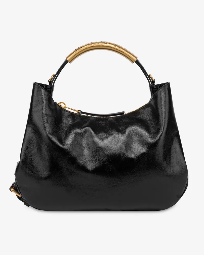 Moschino Moschino Handtasche Handle Me - Schwarz Schwarz