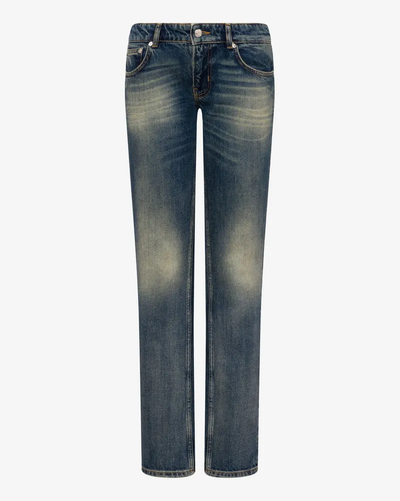 Moschino Baumwoll-Denim-Hose - Blau Blau