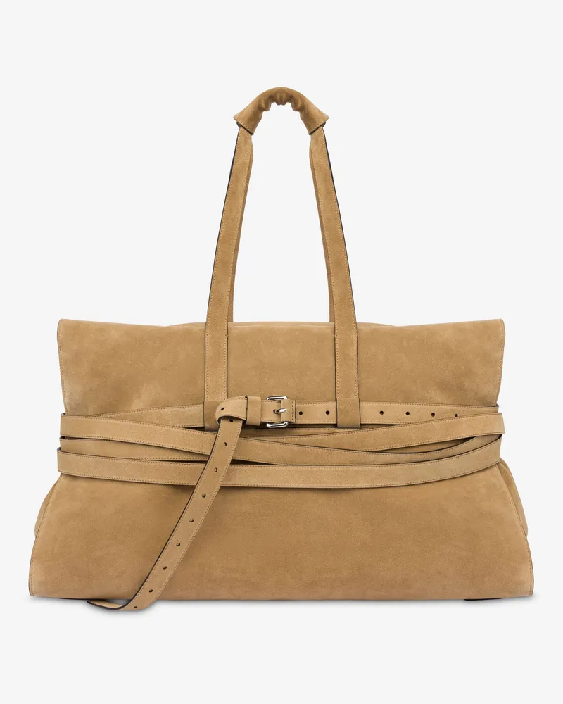 Moschino Moschino Tie Me Boston Tasche - Beige Beige
