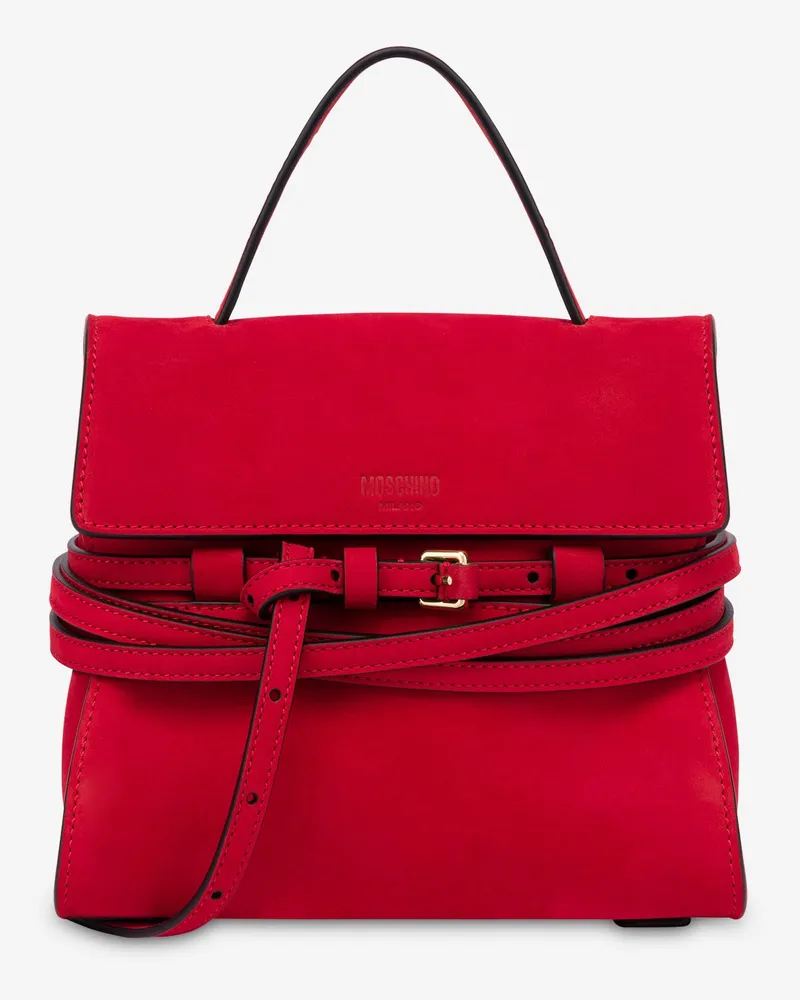 Moschino Kleine Handtasche Moschino Tie Me - Rot Rot