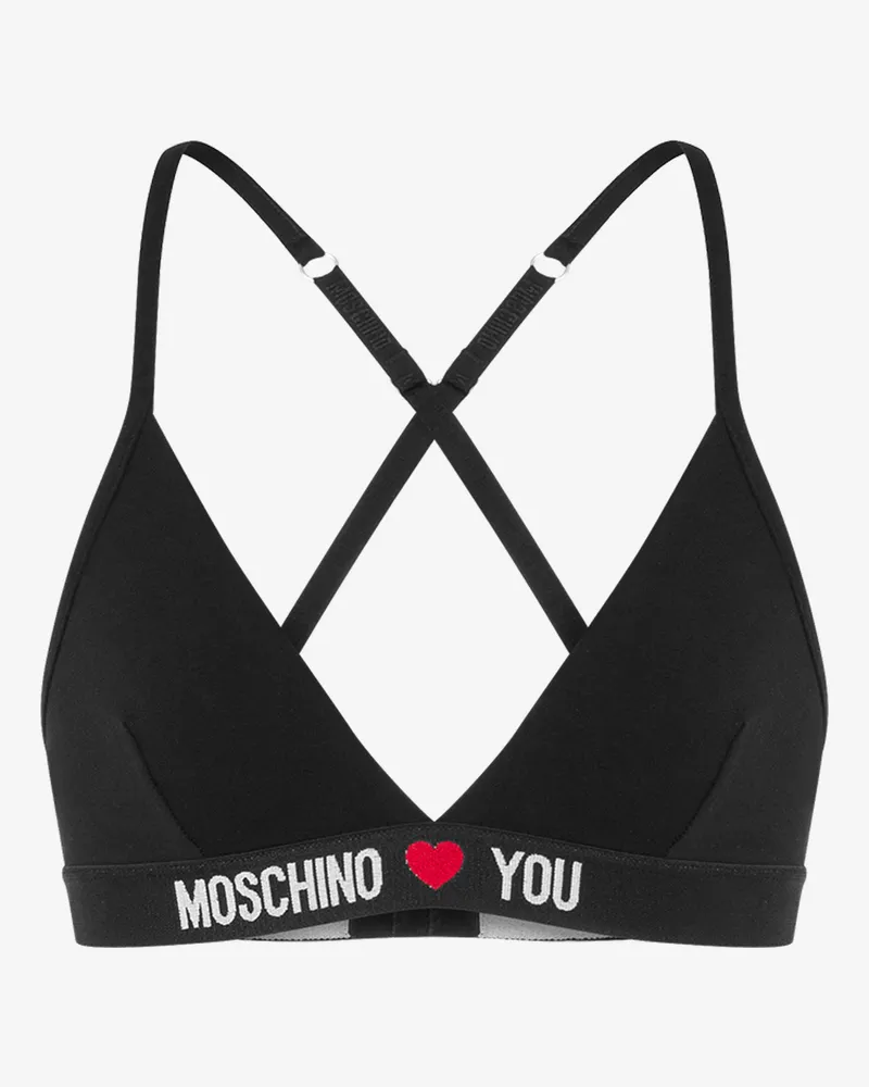 Moschino BH Moschino Loves You - Schwarz Schwarz