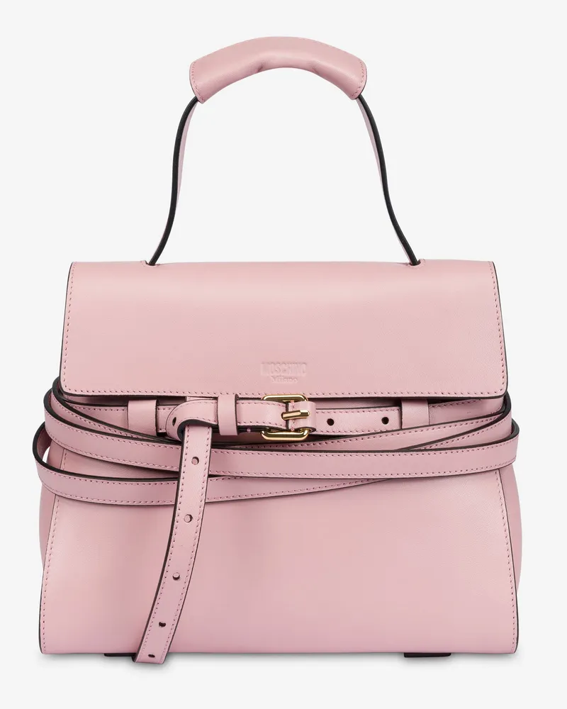 Moschino Moschino Tie Me Handtasche in normaler Größe - Pink Pink