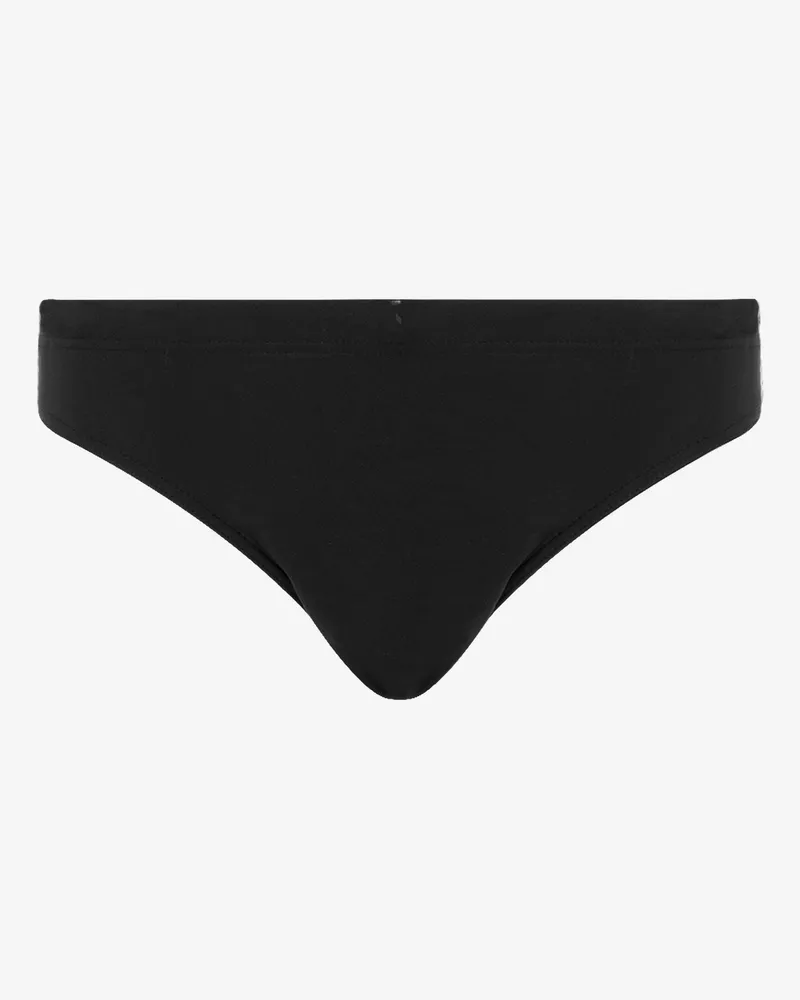 Moschino Badeslip Logo Band - Schwarz Schwarz
