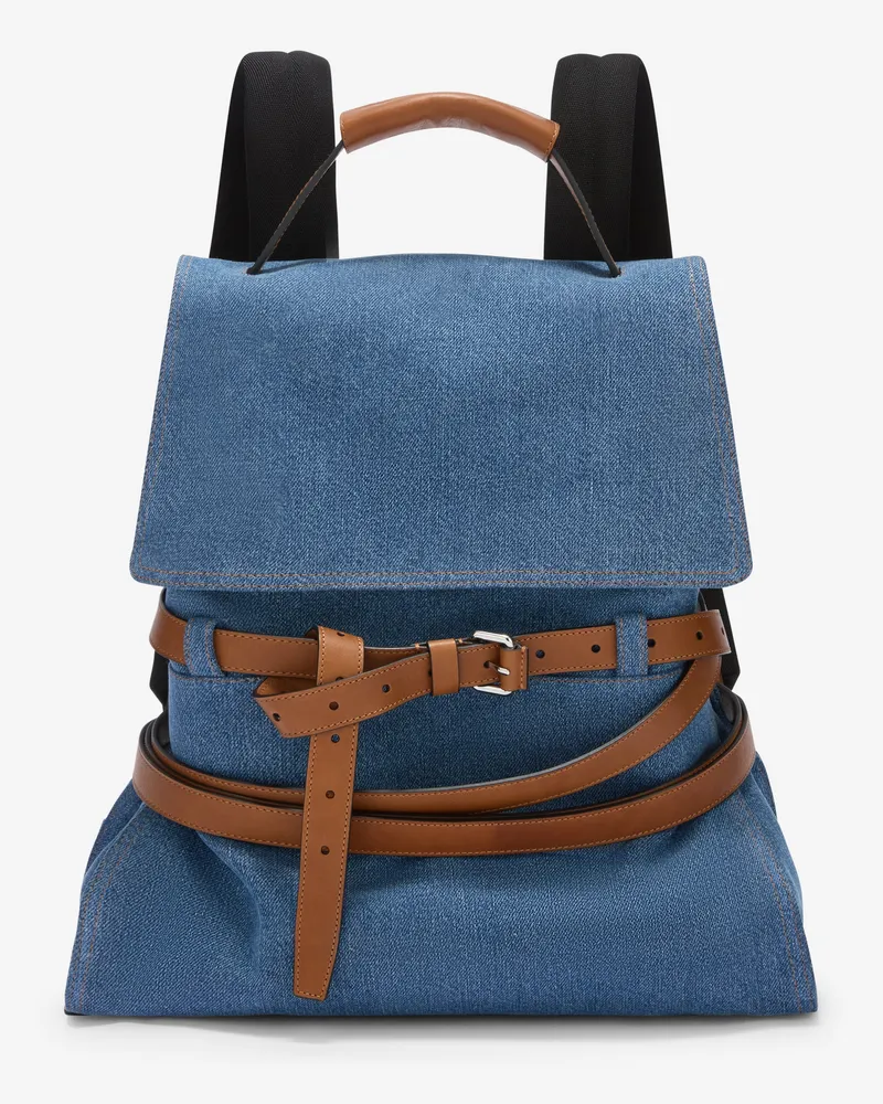 Moschino Großer Rucksack „Tie Me“ von Moschino - Blau Blau