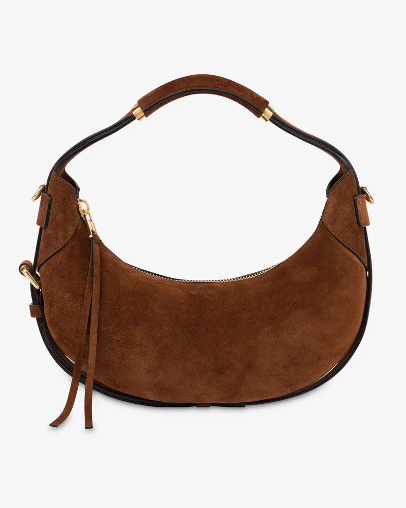 Moschino Moschino Handle Me Hobo-Tasche - Braun Braun
