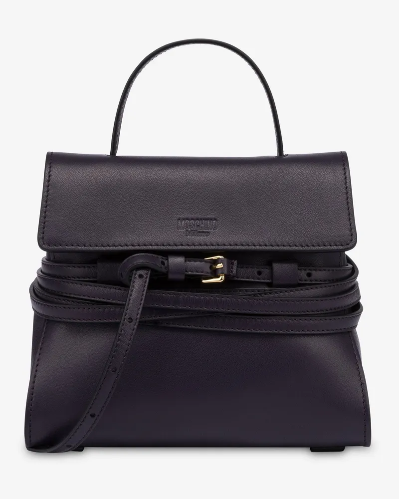 Moschino Moschino Tie Me Tasche klein - Violett Violett