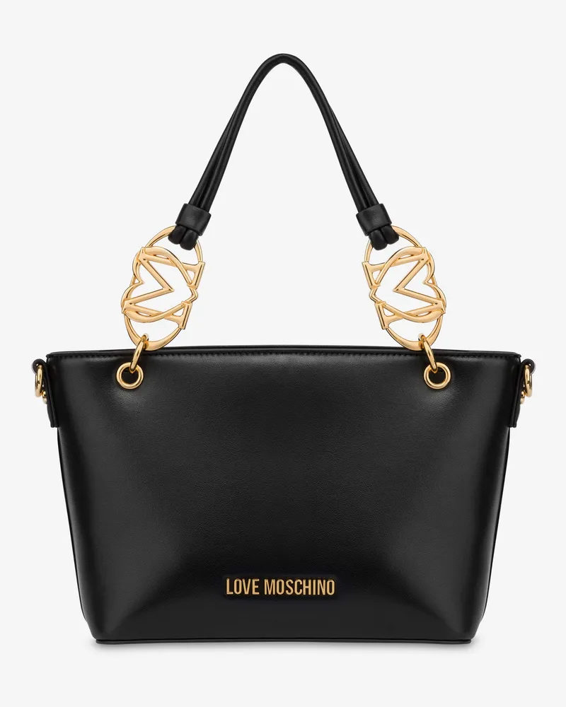 Moschino Shopper Jewel - Schwarz Schwarz