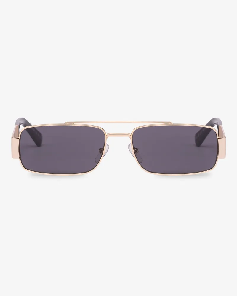 Moschino Sonnenbrille mit Logo - Gold Gold