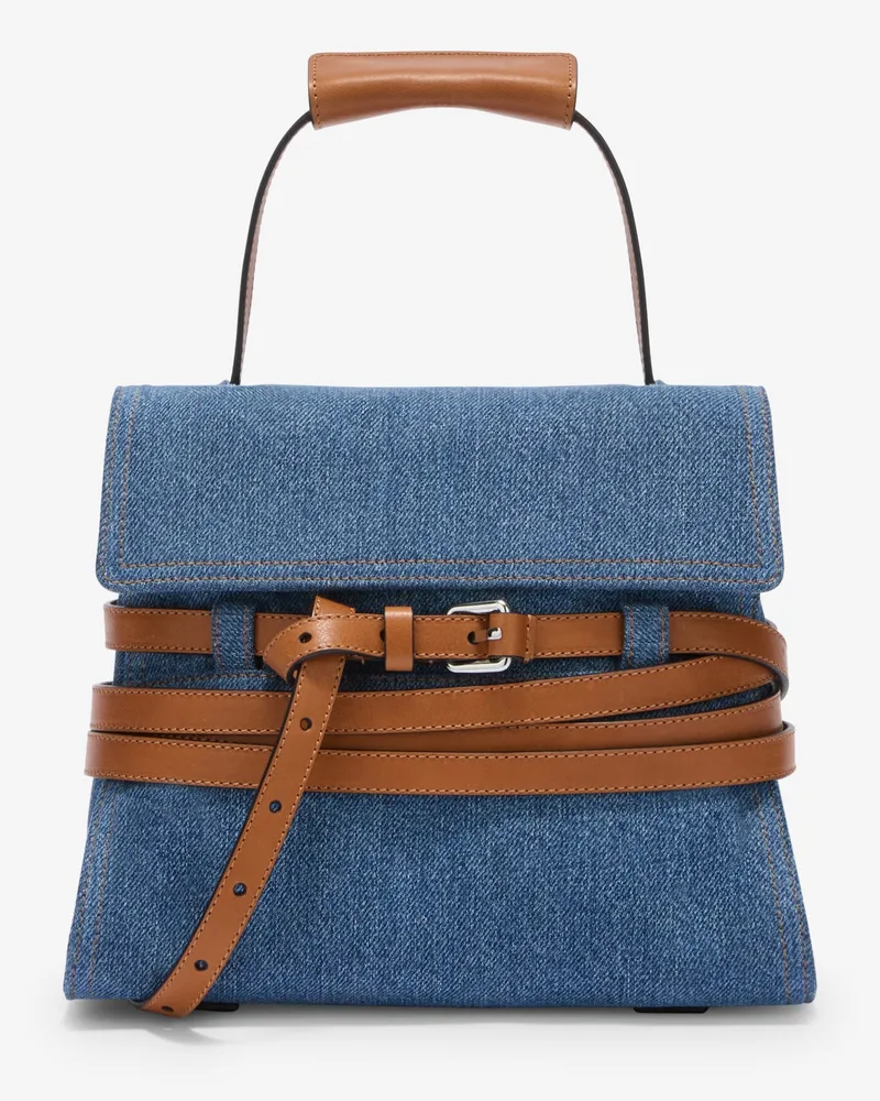 Moschino Moschino Tie Me Handtasche - Blau Blau