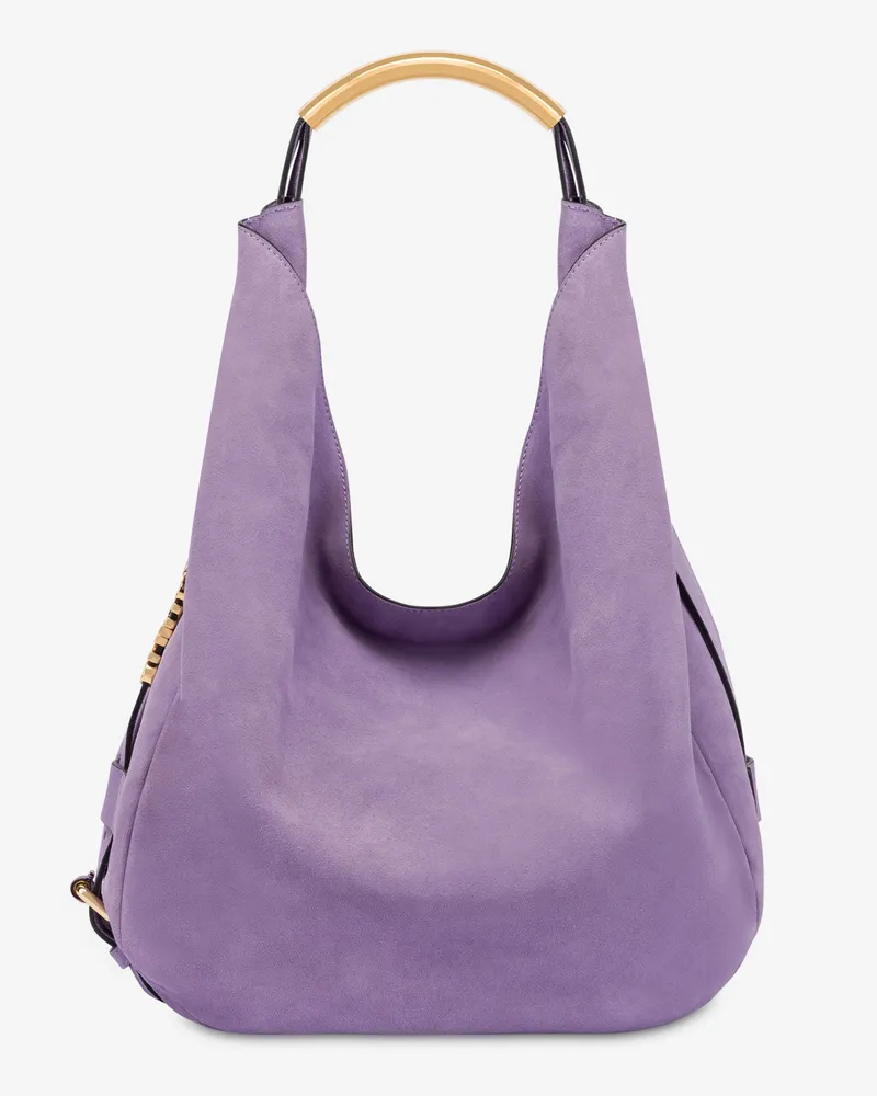 Moschino Mittlere Umhängetasche Moschino Handle Me - Violett Violett