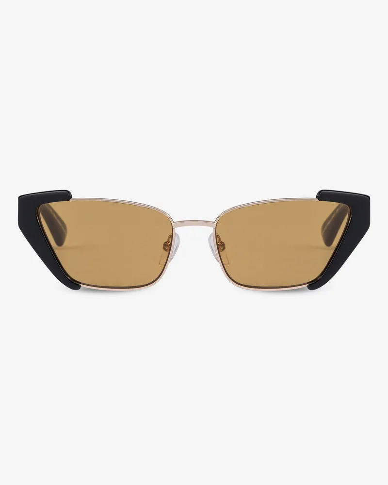 Moschino Cat-Eye-Sonnenbrille - Schwarz Schwarz