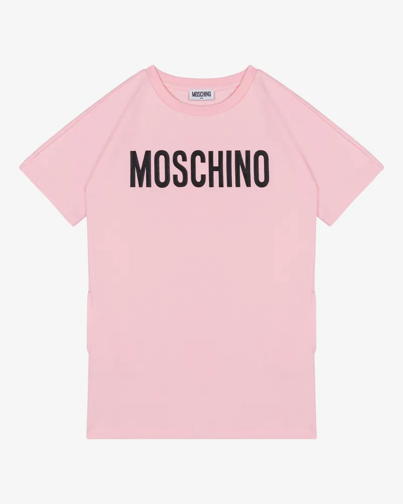 Moschino Sweatshirt-Kleid mit Logo - Pink Pink