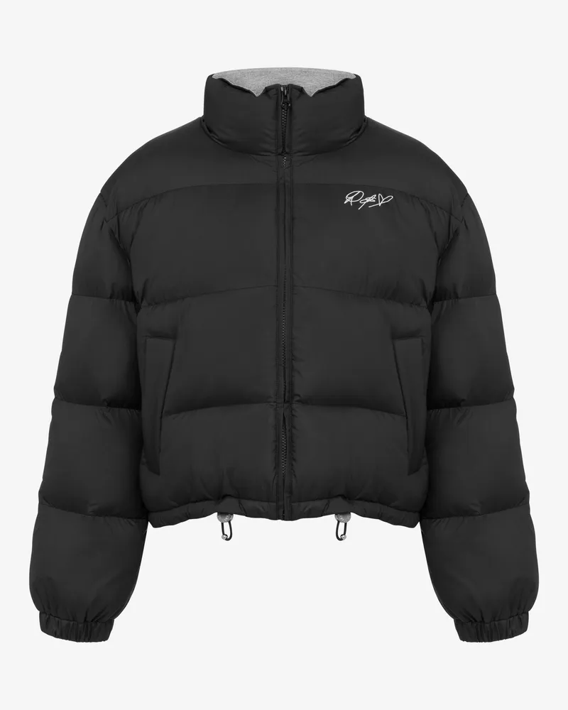 Moschino Daunenjacke aus wasserabweisendem Nylon - Schwarz Schwarz