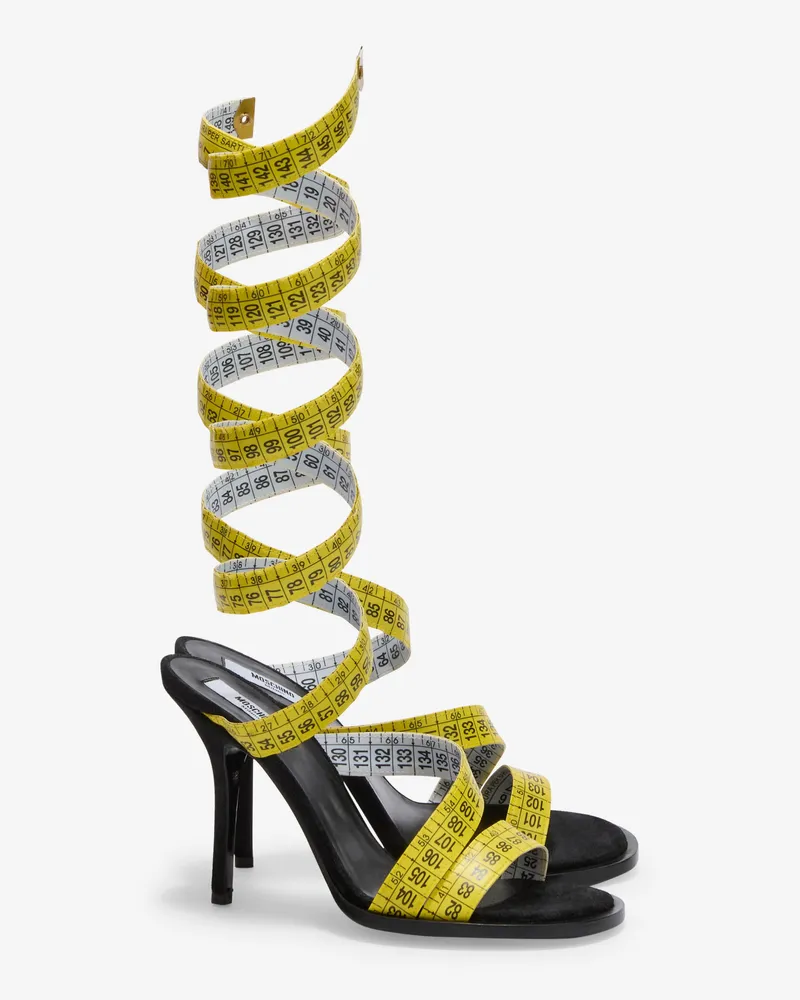 Moschino Sandalen aus Nappaleder - Schwarz Schwarz