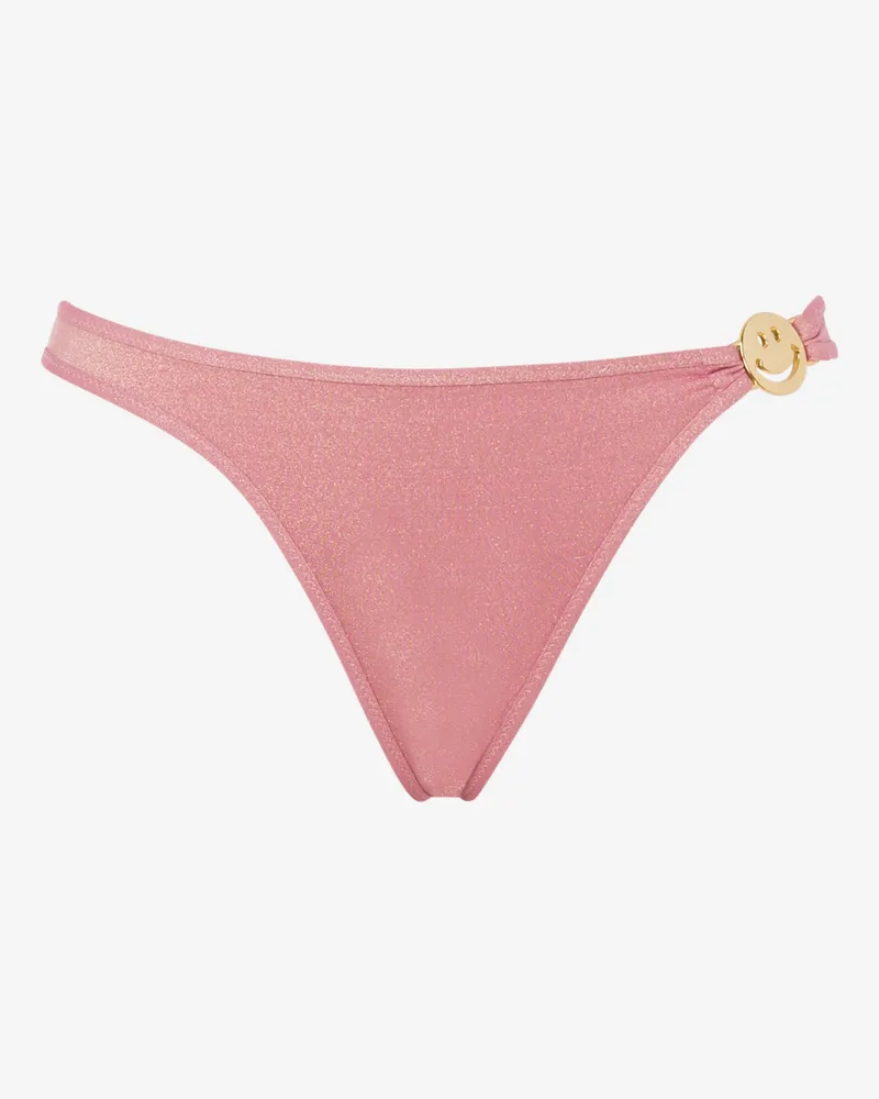 Moschino Badehose aus Lurex-Jersey Smiley® - Pink Pink