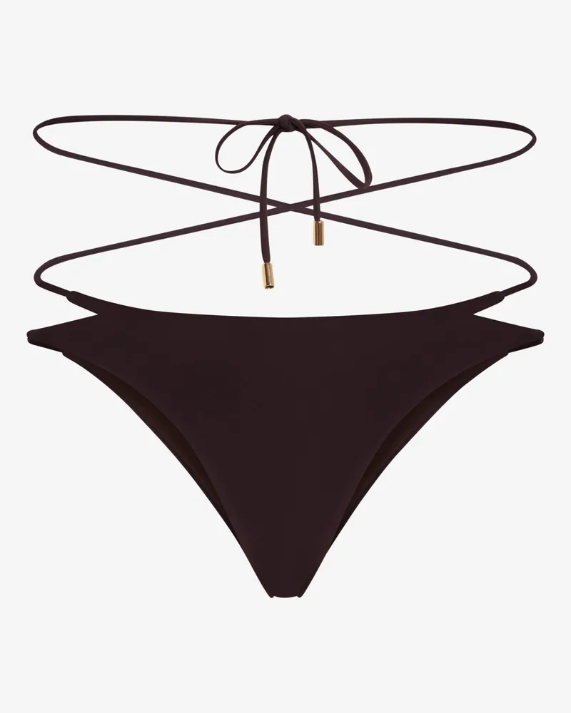 Moschino Badehose aus Lycra - Braun Braun