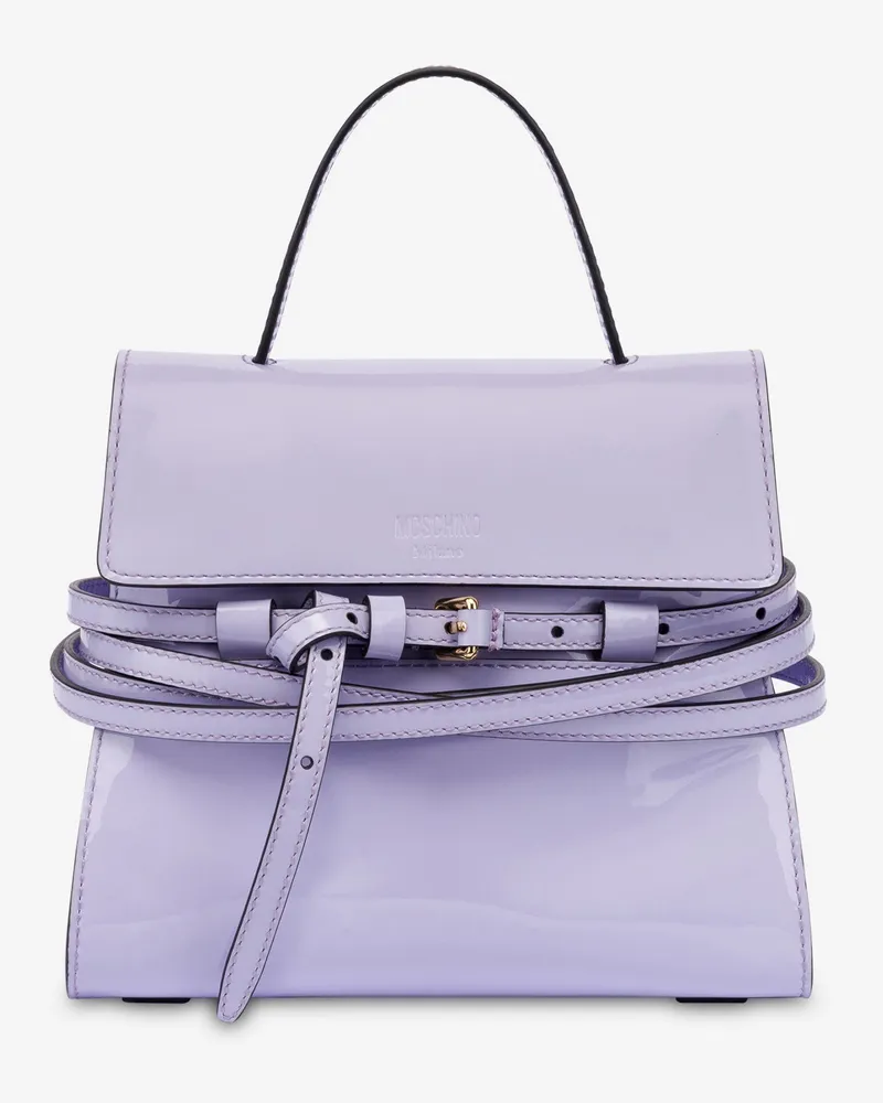 Moschino Kleine Handtasche Moschino Tie Me - Violett Violett