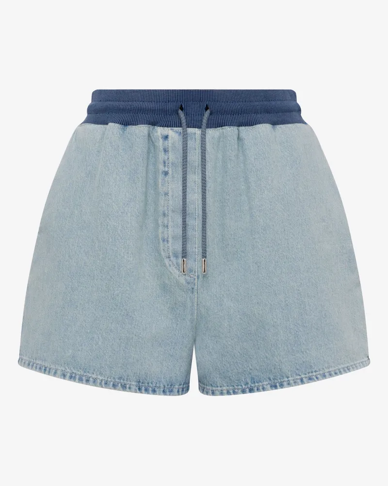 Moschino Shorts aus Baumwoll-Denim - Blau Blau