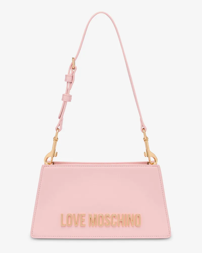 Moschino Umhängetasche mit Logo-Schriftzug - Pink Pink