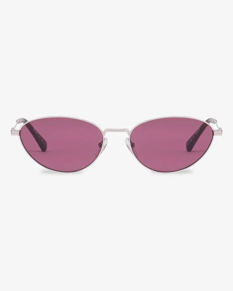 Moschino Sonnenbrille aus Metall - Violett Violett