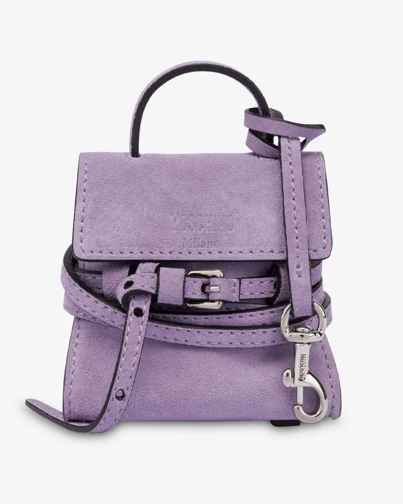 Moschino Micro Tasche Moschino Tie Me - Violett Violett