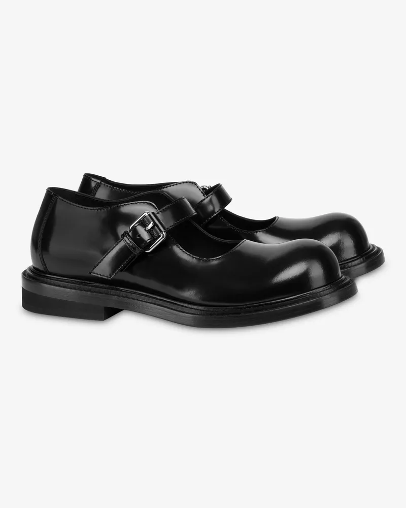 Moschino Mary Jane Olivia - Schwarz Schwarz